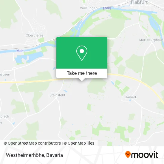 Карта Westheimerhöhe