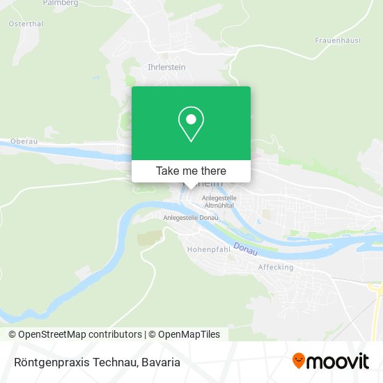 Röntgenpraxis Technau map