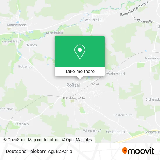 Карта Deutsche Telekom Ag