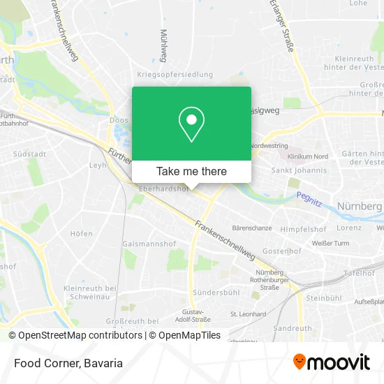 Карта Food Corner