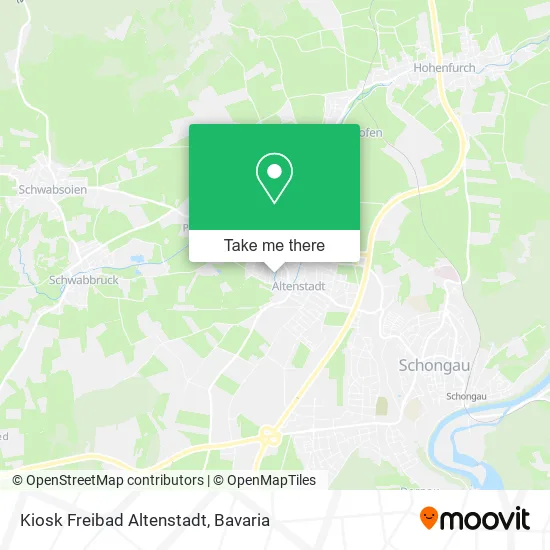 Карта Kiosk Freibad Altenstadt