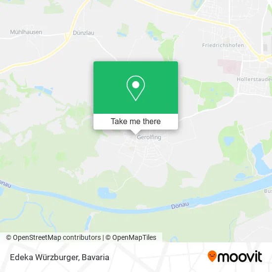 Карта Edeka Würzburger