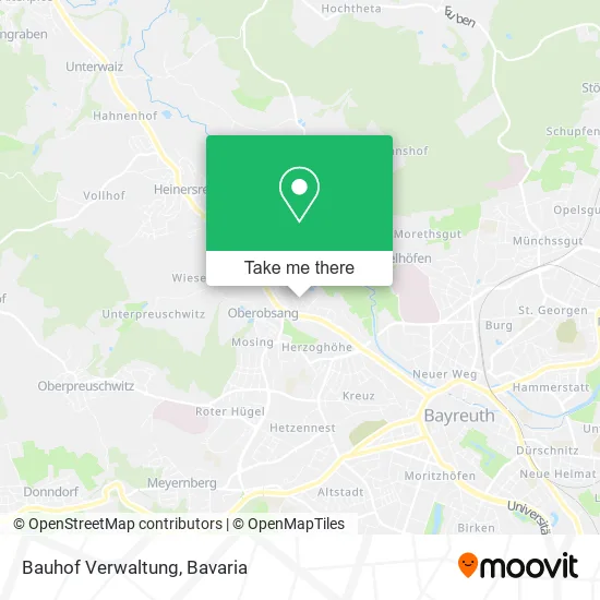 Карта Bauhof Verwaltung