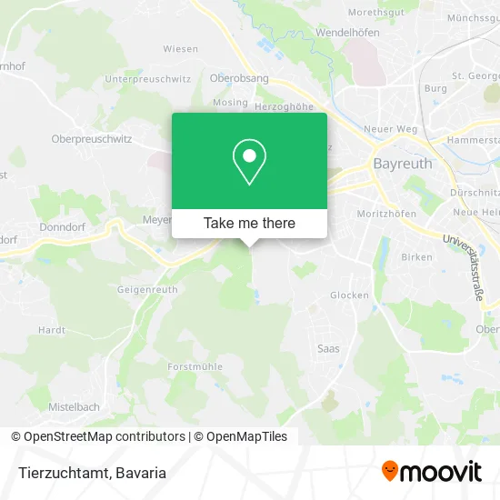 Карта Tierzuchtamt