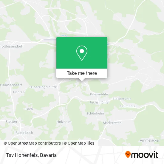 Карта Tsv Hohenfels