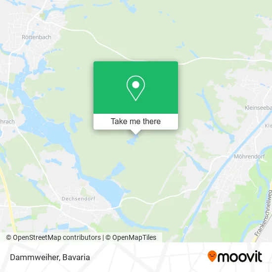 Карта Dammweiher