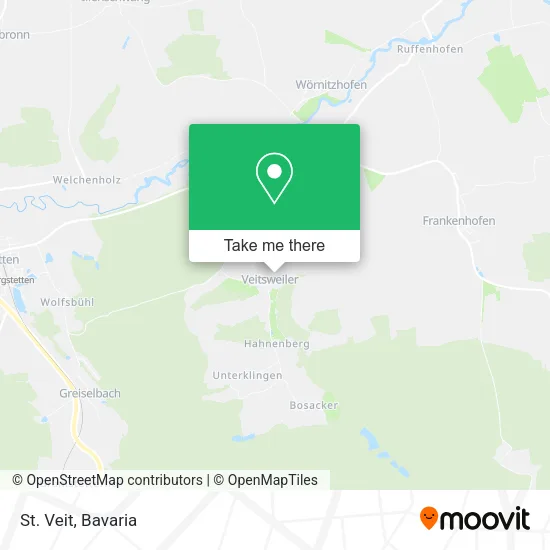 Карта St. Veit