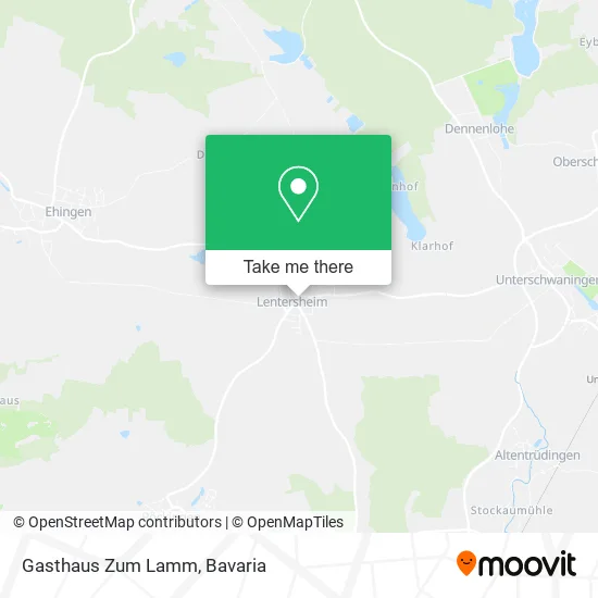 Карта Gasthaus Zum Lamm