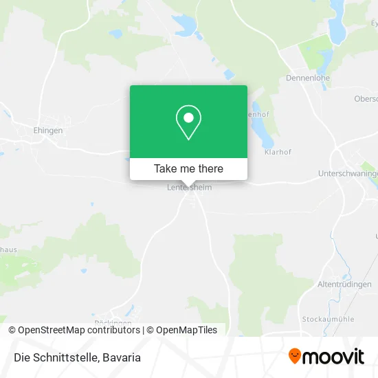 Карта Die Schnittstelle