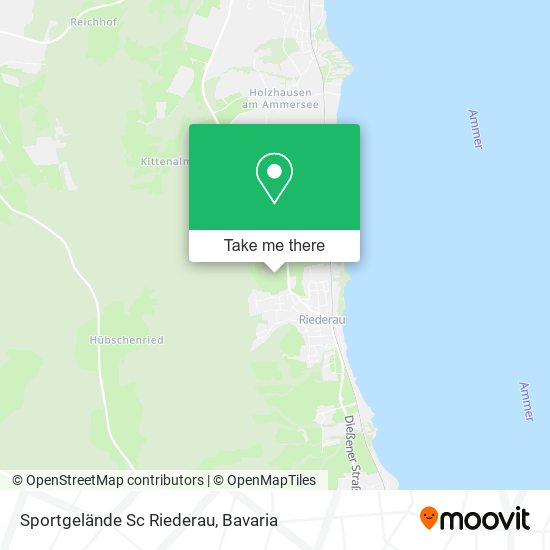 Sportgelände Sc Riederau map