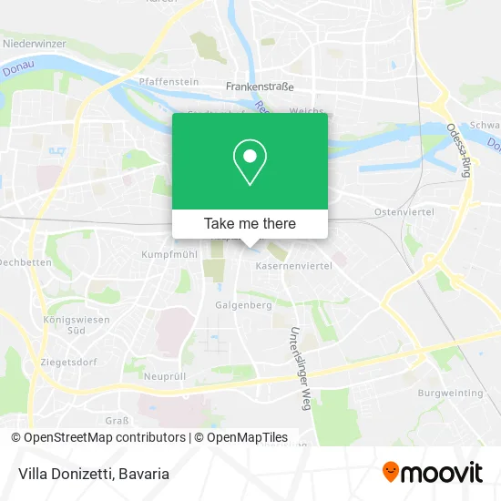 Карта Villa Donizetti