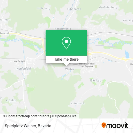 Карта Spielplatz Weiher