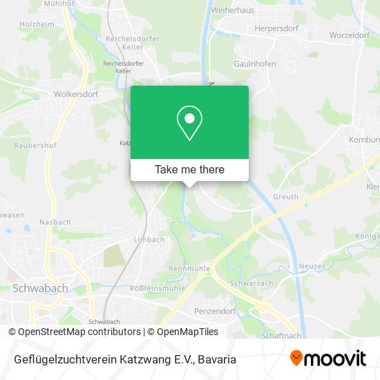 Geflügelzuchtverein Katzwang E.V. map