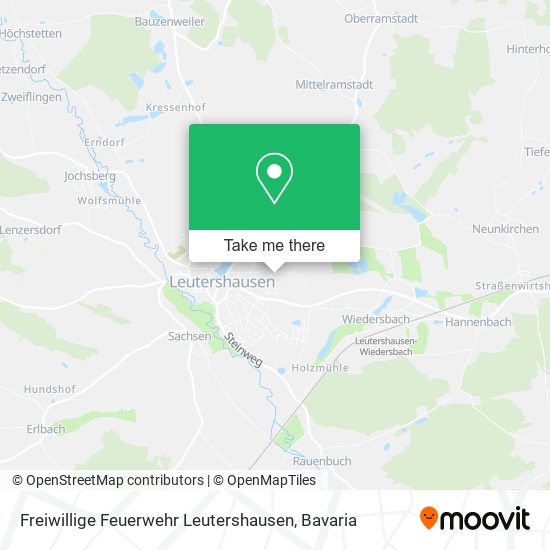 Freiwillige Feuerwehr Leutershausen map