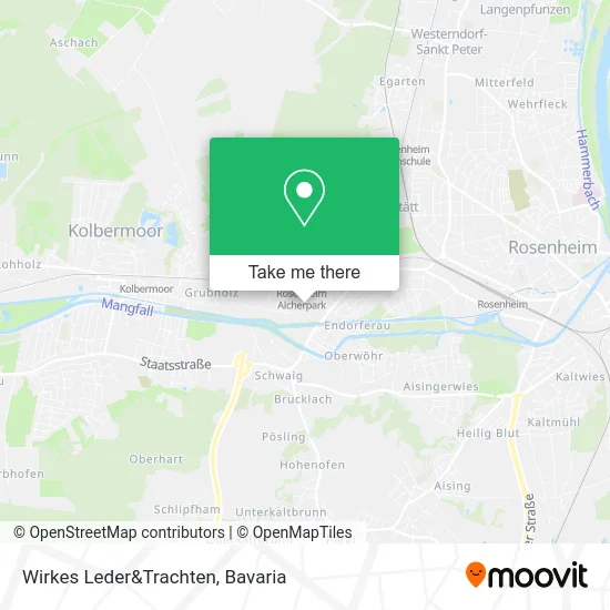 Карта Wirkes Leder&Trachten