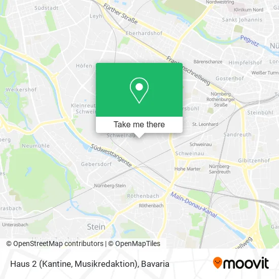 Haus 2 (Kantine, Musikredaktion) map
