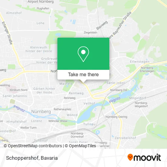 Карта Schoppershof