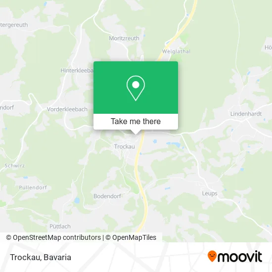 Карта Trockau