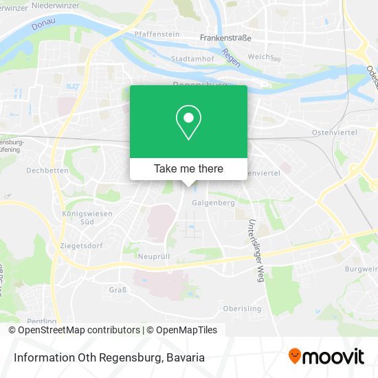Information Oth Regensburg map