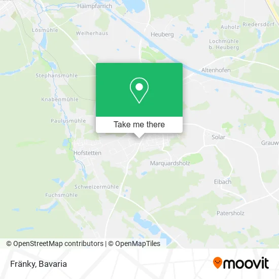Карта Fränky
