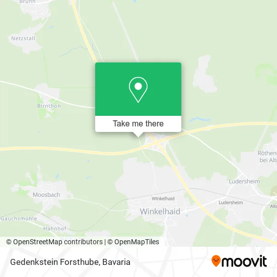Карта Gedenkstein Forsthube