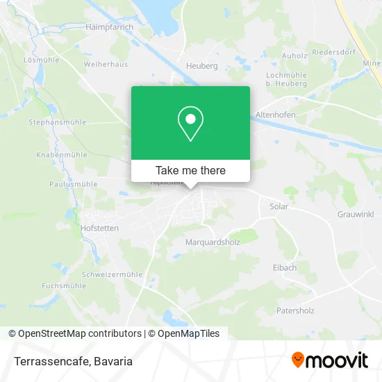 Карта Terrassencafe