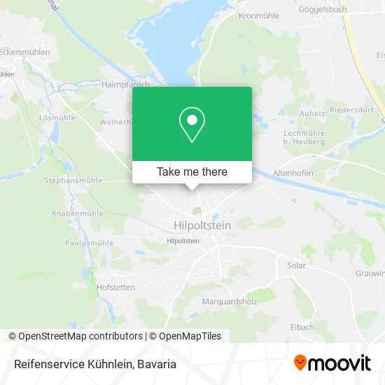Карта Reifenservice Kühnlein