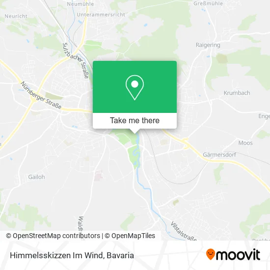 Карта Himmelsskizzen Im Wind