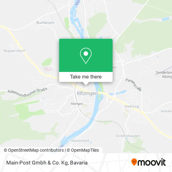 Карта Main-Post Gmbh & Co. Kg