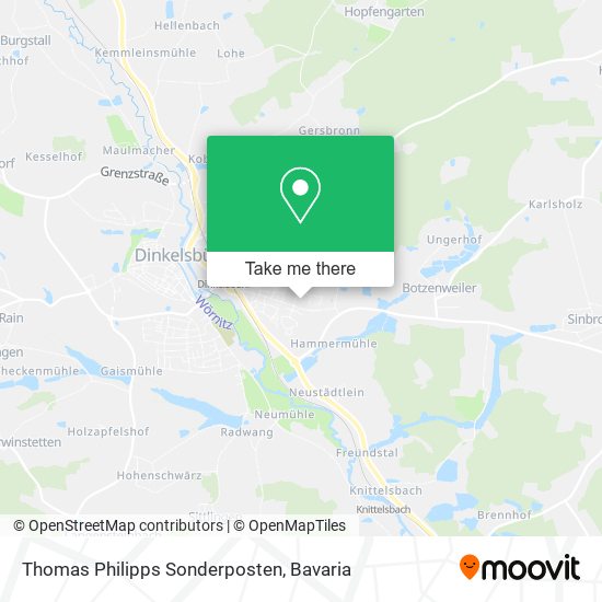 Thomas Philipps Sonderposten map