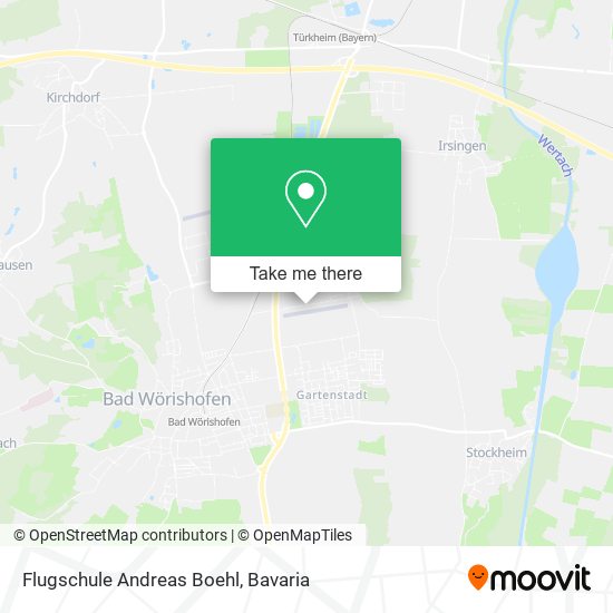 Flugschule Andreas Boehl map