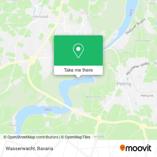 Карта Wasserwacht