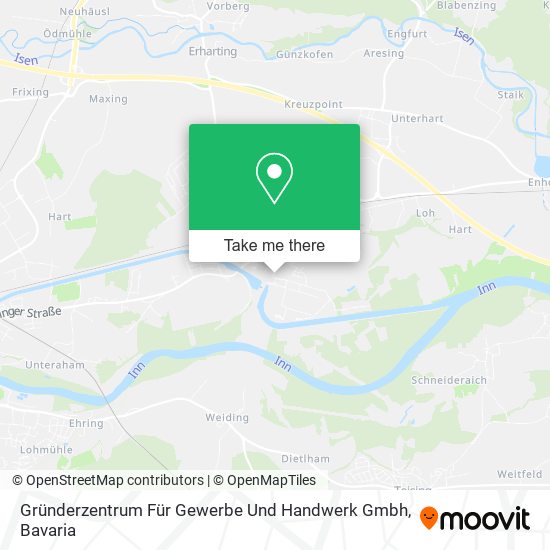 Карта Gründerzentrum Für Gewerbe Und Handwerk Gmbh