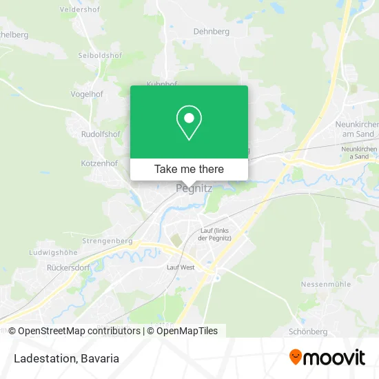 Карта Ladestation