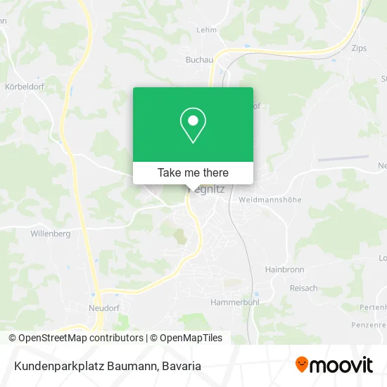 Карта Kundenparkplatz Baumann