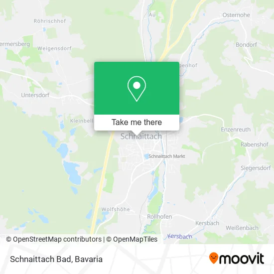 Карта Schnaittach Bad