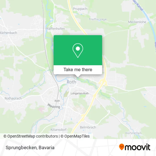 Карта Sprungbecken