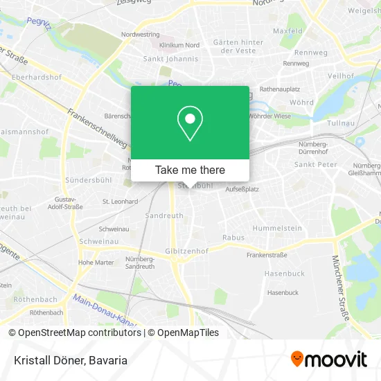 Карта Kristall Döner