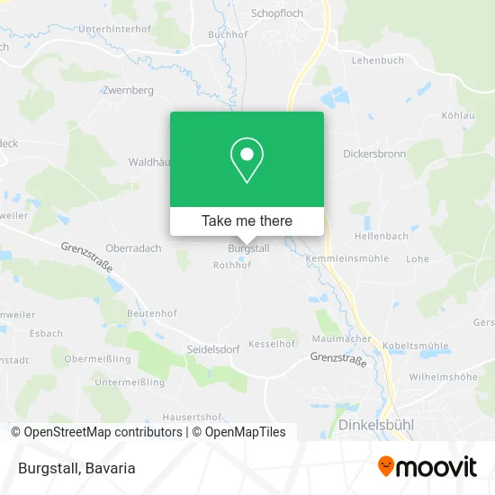 Карта Burgstall