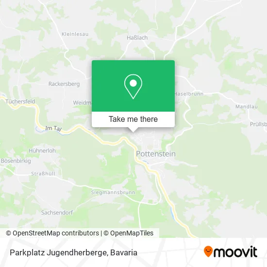 Карта Parkplatz Jugendherberge