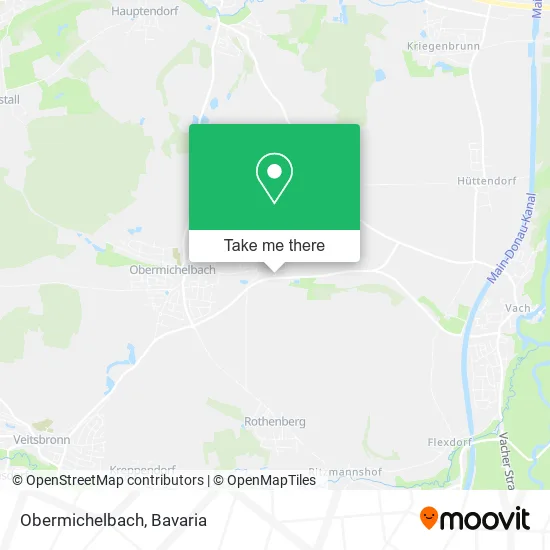 Карта Obermichelbach