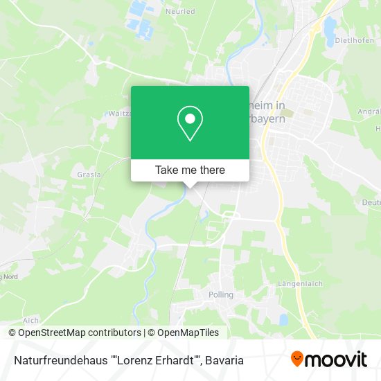 Naturfreundehaus ""Lorenz Erhardt"" map