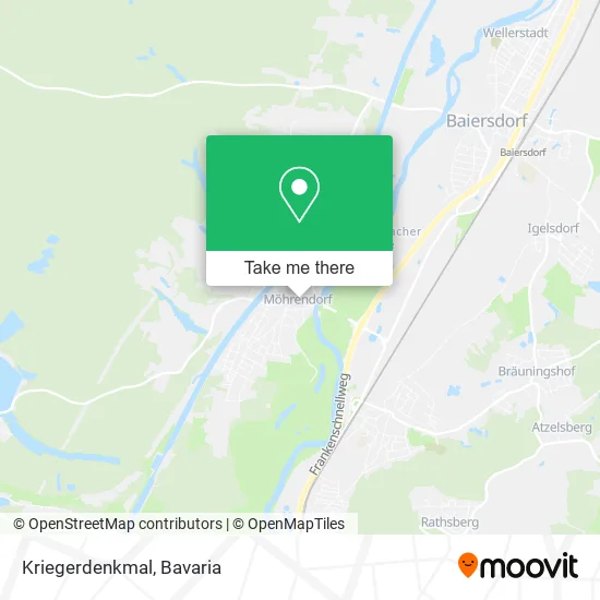 Карта Kriegerdenkmal