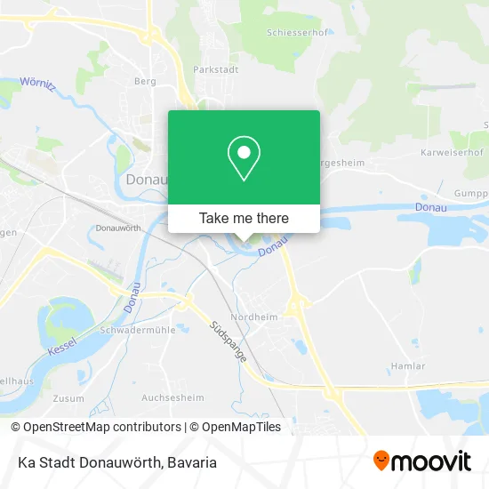 Карта Ka Stadt Donauwörth