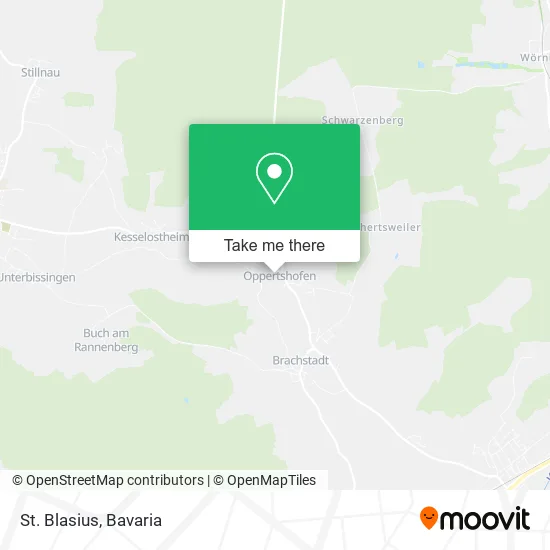 Карта St. Blasius