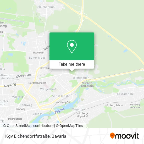 Карта Kgv Eichendorffstraße