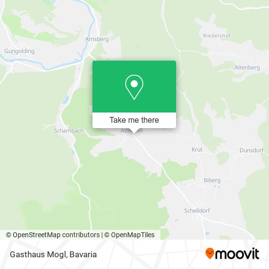 Gasthaus Mogl map