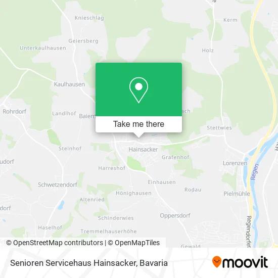 Карта Senioren Servicehaus Hainsacker