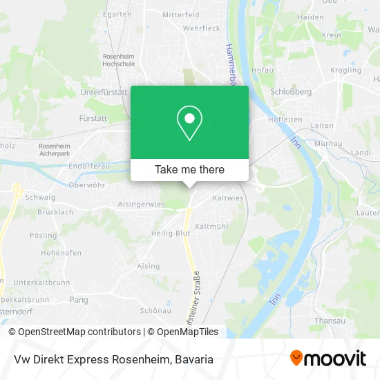 Карта Vw Direkt Express Rosenheim