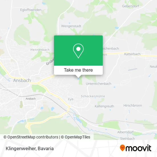 Карта Klingenweiher